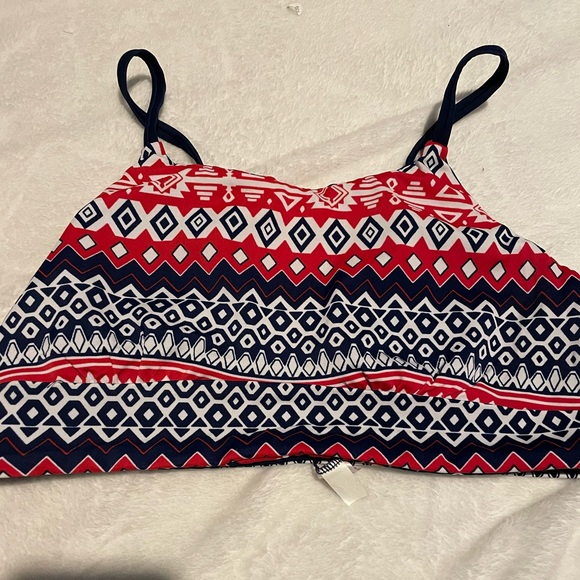 This is a reverse able bikini top. - Picture 2 of 2